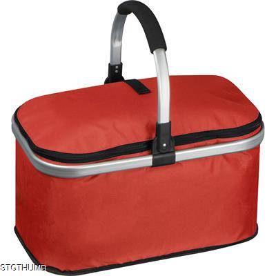 SHOPPING BASKET with Cooling Compartment in Red