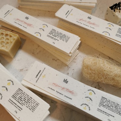 PLANTABLE SEEDED SOAP WRAP