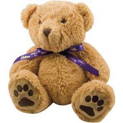 DEXTER SOFT TOY BEAR with Neck Bow