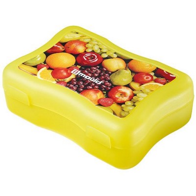 IMOULD BRANDED PLASTIC WAVE LARGE STORAGE LUNCH BOX