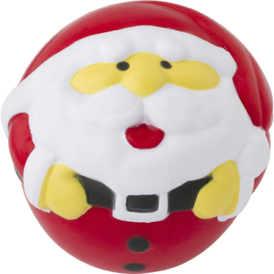 FATHER CHRISTMAS SANTA STRESS BALL in Red