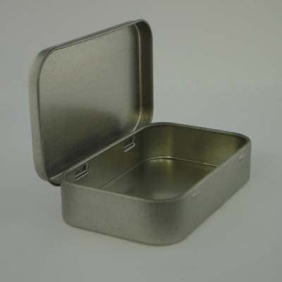 PASTILLE TIN with Hinged Lid