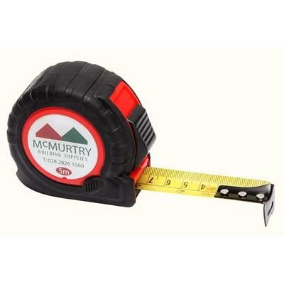 TT5 TAPE MEASURE in Black with Red Trim