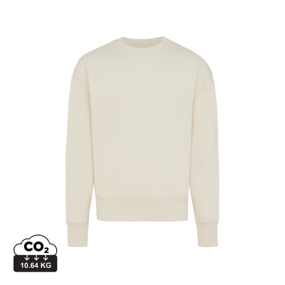 IQONIQ KRUGER RELAXED RECYCLED COTTON CREW NECK in Natural Raw