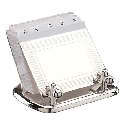 MARVIN METAL PHONE BOOK in Silver