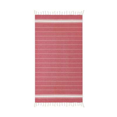BEACH TOWEL COTTON 180G in Red