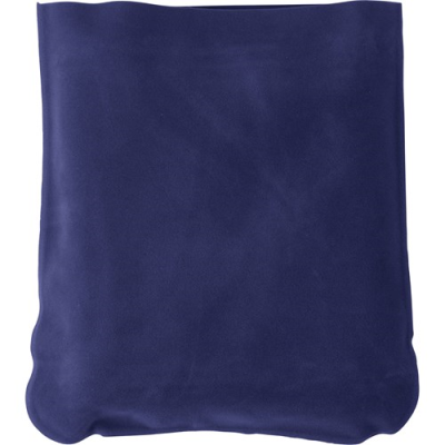 INFLATABLE TRAVEL CUSHION in Blue