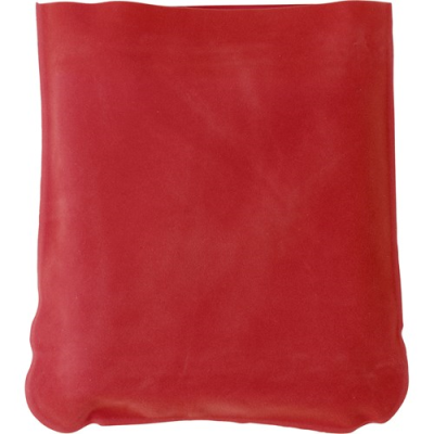 INFLATABLE TRAVEL CUSHION in Red