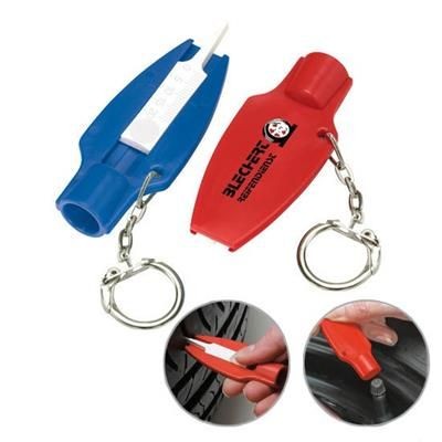 TYRE PROFILE TESTER with Valve Cap Opener