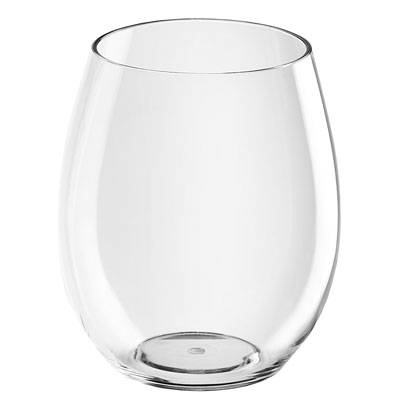 UNBREAKABLE STEMLESS GLASS FOR WATER, WINE, GIN