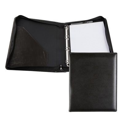 RECYCLED E LEATHER A4 RING BINDER