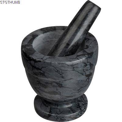 MARBLE STONE MORTAR in Anthracite Grey