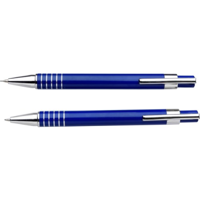 BALL PEN AND PENCIL in Cobalt Blue