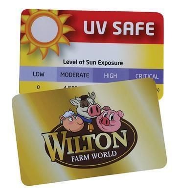 CREDIT CARD UV SUN GAUGE