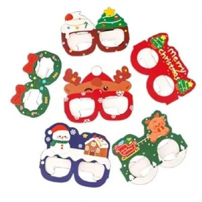 CHRISTMAS PAPERBOARD GLASSES FRAME