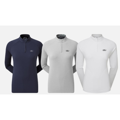 FJ (FOOTJOY) WOMENS GOLF HALF ZIP MIDLAYER