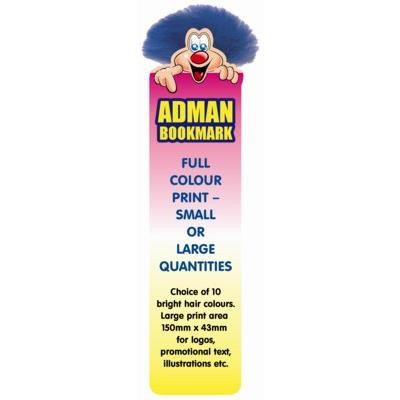 BOOKMARK ADMAN BUG CHARACTER with Full Colour Print