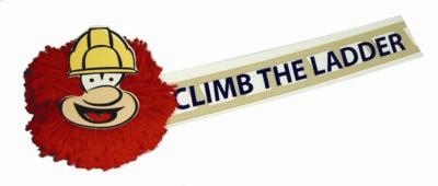 BUILDER MOPHEAD BUG with Full Colour Printed Ribbon