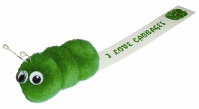 CATERPILLAR LOGO BUG with Full Colour Printed Ribbon