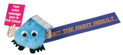 ESTATE AGENT LOGO BUG with Full Colour Printed Ribbon