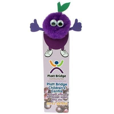 HEALTHY EATING GRAPE BOOKMARK AD-BUG