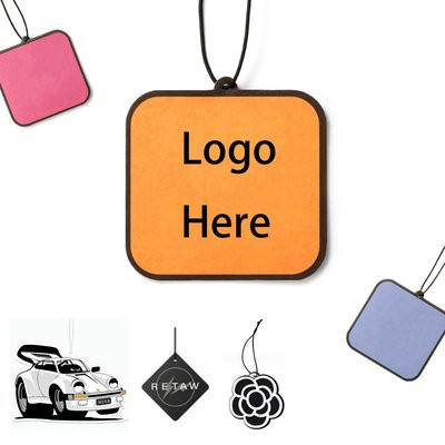 CAR PERFUME TABLET AIR FRESHENER FRAGRANCE HANGING ORNAMENT