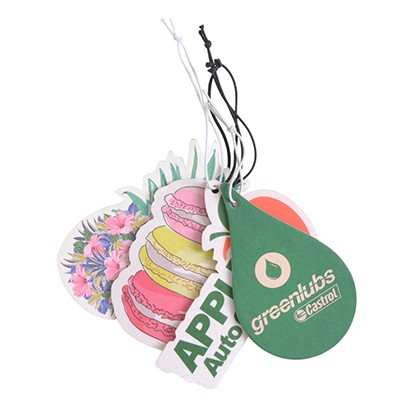 CUSTOM CAR AIR FRESHENER - PROMOTIONAL CORPORATE GIFT