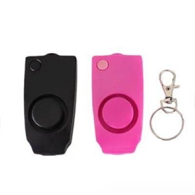 130DB PERSONAL SECURITY ALARMS KEYRING CHAIN