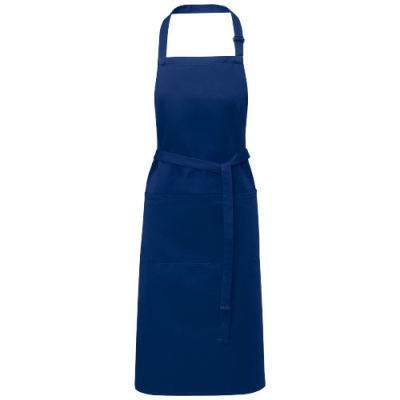 ANDREA 240 G & M² APRON with Adjustable Lanyard in Navy