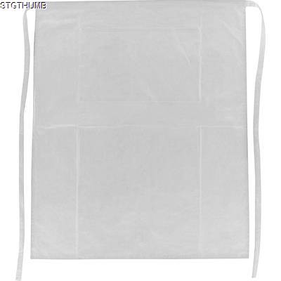 APRON - LARGE 180 G ECO TEX STANDARD 100 in White