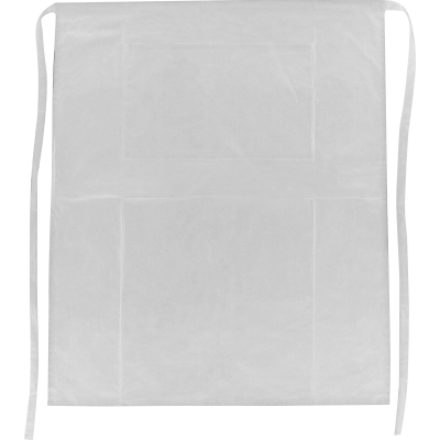 APRON - LARGE 180 G ECO TEX STANDARD 100 in White