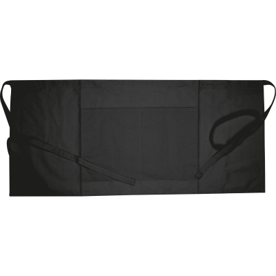 APRON - SMALL 180G ECO TEX STANDARD 100 in Black