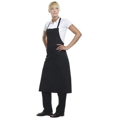 BASIC BIB APRON in Black