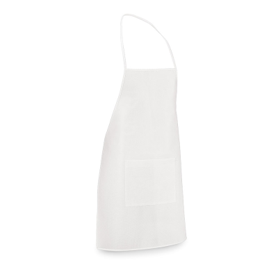 CELERY NON-WOVEN APRON in White