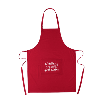 COCINA 180G APRON in Red