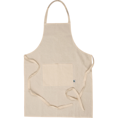 COTTON APRON COLCHESTER in Beige 