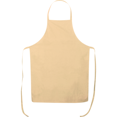 COTTON APRON GRILLMEISTER in Beige 
