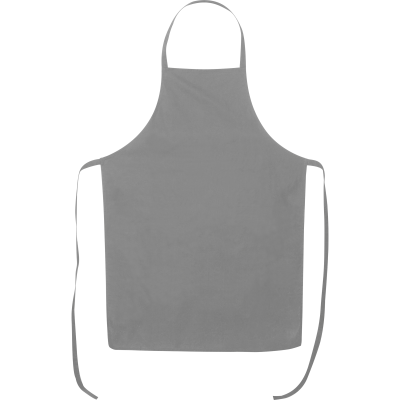 COTTON APRON GRILLMEISTER in Silver Grey 