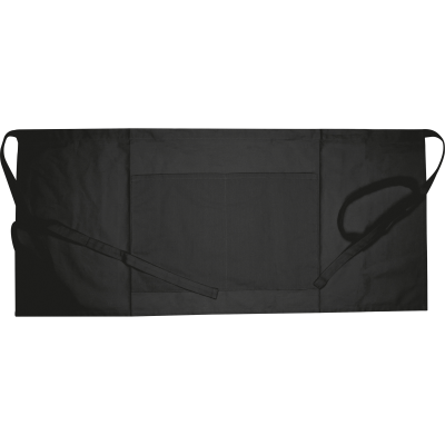 COTTON APRON KOLDBY in Black 
