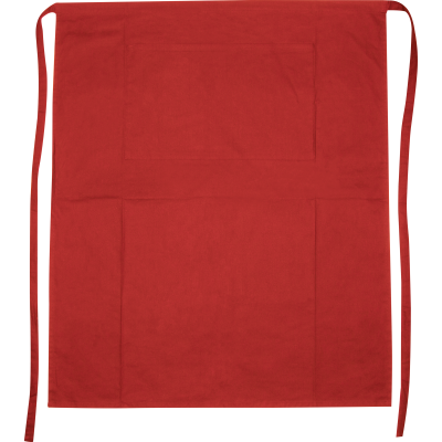 COTTON APRON MJOLDEN in Red 