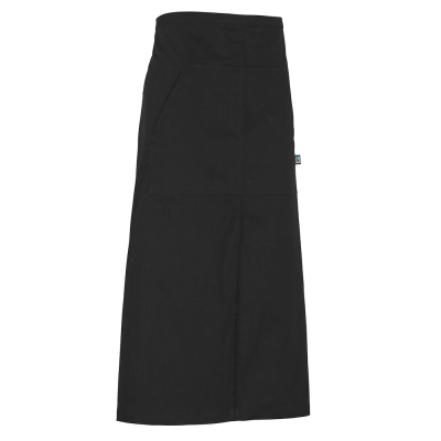 COTTOVER WAIST APRON LONG (GOTS)