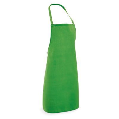 CURRY APRON in Cotton & Polyester in Pale Green