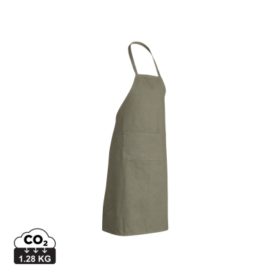 IMPACT AWARE™ RECYCLED COTTON APRON 180G in Green