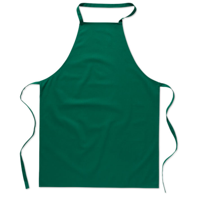 KITCHEN APRON in Cotton in Green