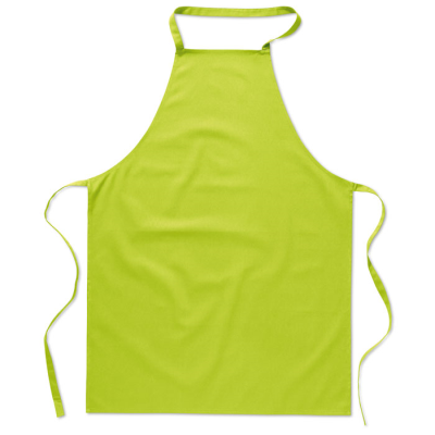 KITCHEN APRON in Cotton in Green