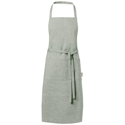 PHEEBS 200 G & M² RECYCLED COTTON APRON in Heather Green