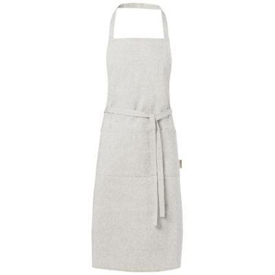 PHEEBS 200 G & M² RECYCLED COTTON APRON in Heather Grey