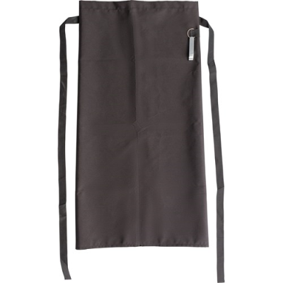 POLYESTER APRON in Black