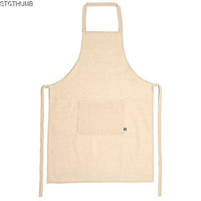 TABER APRON in 100% Fairtrade Cotton with Front Pocket