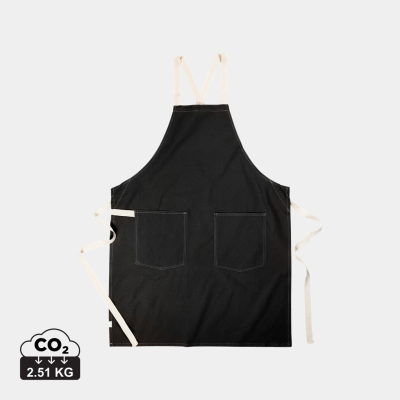 VINGA SOVANO APRON in Black